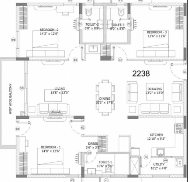 ASBL Lakeside Chaitanya Enclave, Hyderabad Apartments properties JLL Homes